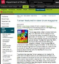 Picture of article on web site