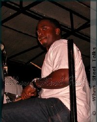 Damian Hinds, drummer for NY Panorama champs 2010 - Sonatas Steel Orchestra