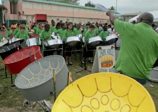 Performing at the 2011 St. John Pan-o-Rama