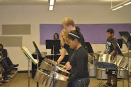 10th grade steel band from Pittsburgh Obama Academy of International Studies