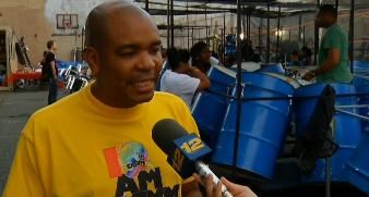 Travis Roberts, captain of CASYM Steel Orchestra, talks with News12 Brooklyn about New York's annaul Panorama
