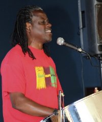 Orlando Phillips on steelpan