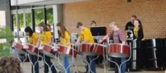 Steelpan performers at the 2013 Carnival of Steel festival