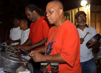 CrossFire Steel Orchestra 2013 Panyard Recording Session - in Pictures