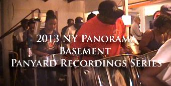 Despers USA Steel Orchestra during their recording session, part of Basement Recordings' Panyard series