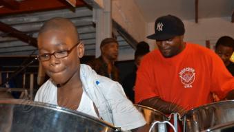 Despers USA Steel Orchestra 2013 Panyard Recording Session - in Pictures