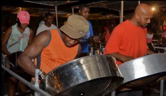 Pantonic Steel Orchestra 2013 Panyard Recording Session - in Pictures