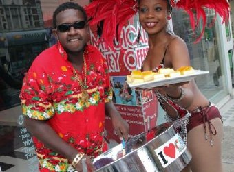 Pan Man: Brent Holder shows his skills on the instrument that saved his life