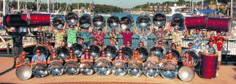 Petoskey High School steel drum band