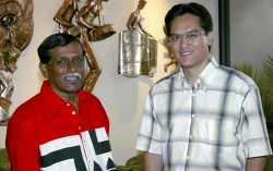 Dr. Jit Samaroo and Mark Loquan - 2003