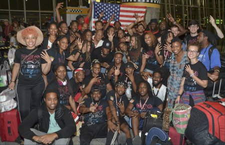 BSO at JFK Airport upon their arruvak