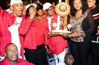 CELEBRATION TIME: Desperadoes captures the 2016 National Panorama (Large) title