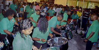 Outstanding Single Pan steelband T&T Fire Services