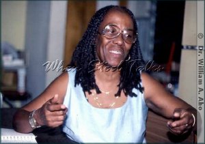 Girl Pat Steel Orchestra founder Hazel Henley