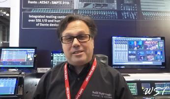 Fadi Hayek of Solid State Logic has a short chat with When Steel Talks (WST) at the 2017 AES Show in New York