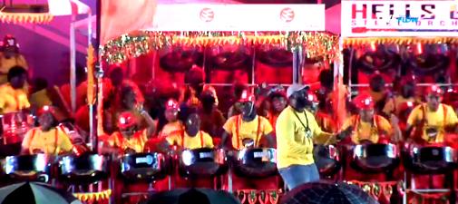 Hells Gate Steel Orchestra on their way to becoming the 2019 National Panorama champions