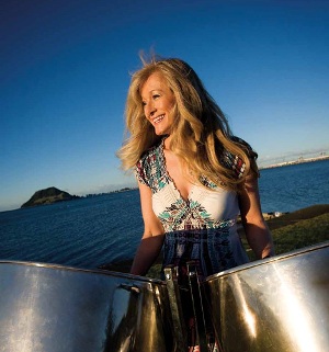 Marion Titmuss, musical director of New Zealand Steel Pan Academy