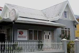Pan Trinbago's office, corner Duke and Melbourne Streets, Port-of-Spain