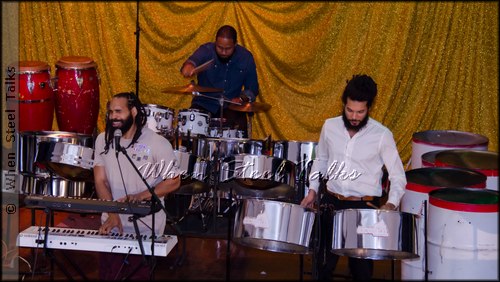 Khuent Rose, Marc Brooks and André White perform at CrossFire’s 2019 Christmas concert