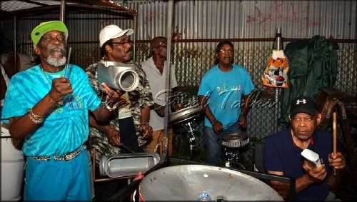 Rhythm section - Pan Evolution Steel Orchestra