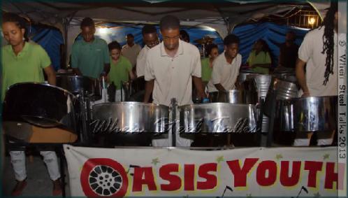 OASIS Youth Steel Pan Ensemble performs at CASYM'S 2013 band launch