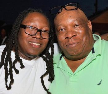 Brandon and his dad, Allan Turner.