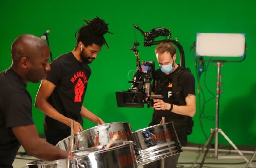 Mrs. Regan Mendes conducts New Dimension Steel Orchestra performing Poet and Peasant Overture (Franz Von Suppe)