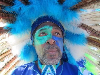 Blue Carnival Indian - Trinidad and Tobago