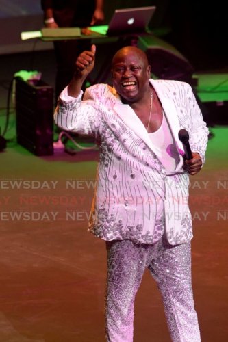 Soca artiste Dexter "Blaxx" Stewart