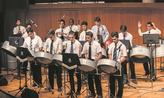 The Wynberg Boys’ Steelband was at the 2019 Steelband Festival