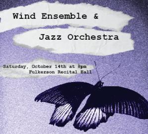Cal Poly Humboldt Wind Ensemble and Jazz Orchestra at Fulkerson Recital Hall