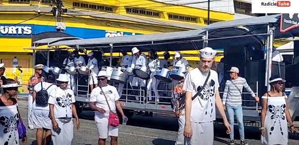 Exodus Steel Orchestra - South Quay, Carnival Tuesday, Port-of-Spain, Trinidad