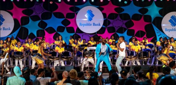 The feature of the event is the Barbados National Youth Steel Orchestra.