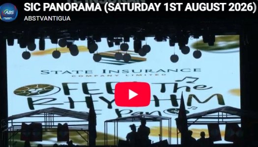 ABSTV livestream of Antigua/Barbuda Panorama 2026