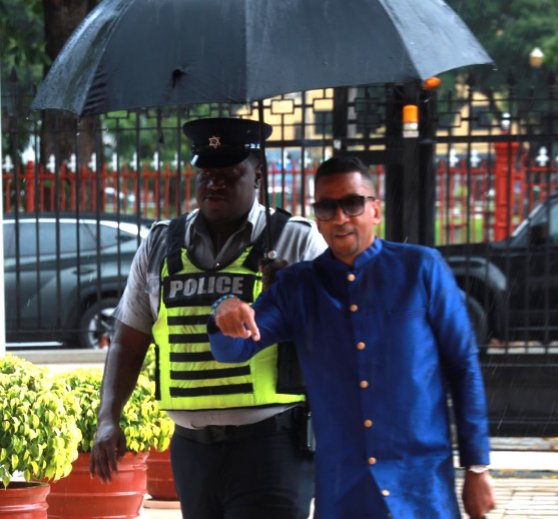 Parliamentary Secretary in the Ministry of Sport and Youth Affairs, Senator David Nakhid