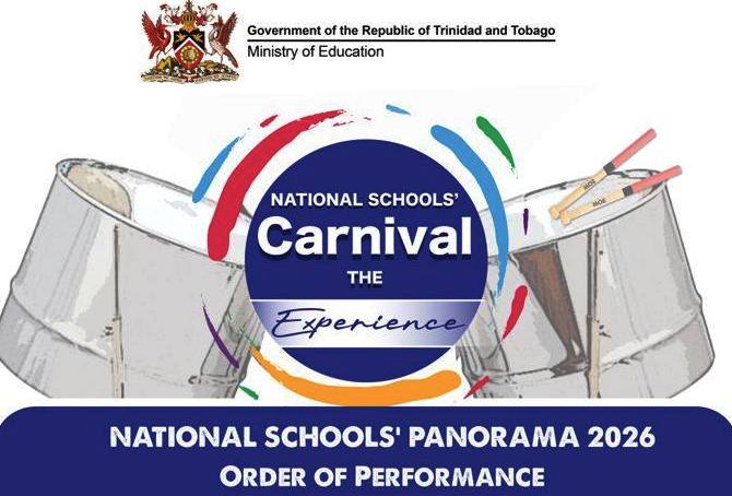 2026 National Schools’ Panorama finals Order of Appearance