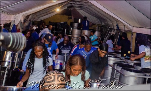 Despers USA Steel Orchestra during its  recording session