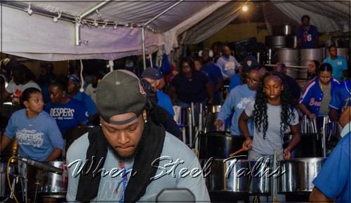 Despers USA Steel Orchestra during its  recording session