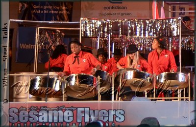 Sesame Flyers on stage for the 2011 NY Panorama
