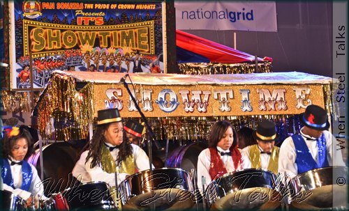 Sonatas Steel Orchestra on stage for their 2011 NY Panorama performance
