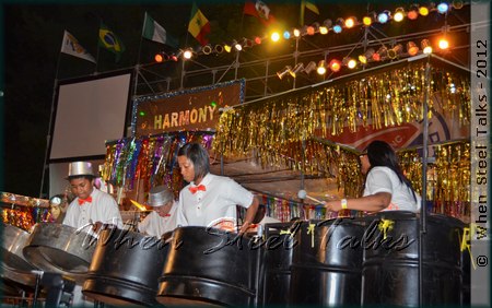 Harmony on stage for the 2012 NY Panorama show