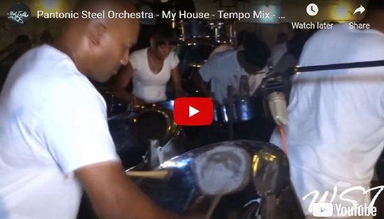 Pantonic Steel Orchestra getting ready for the 2015 Panorama competition