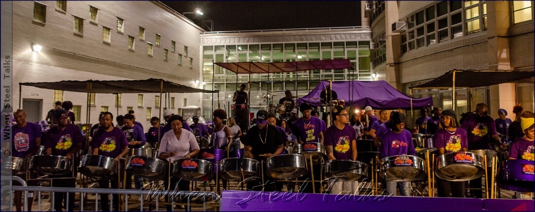 PanAlley Steel Orchestra during their ‘Cool Down’ recording session, September 2, 2026
