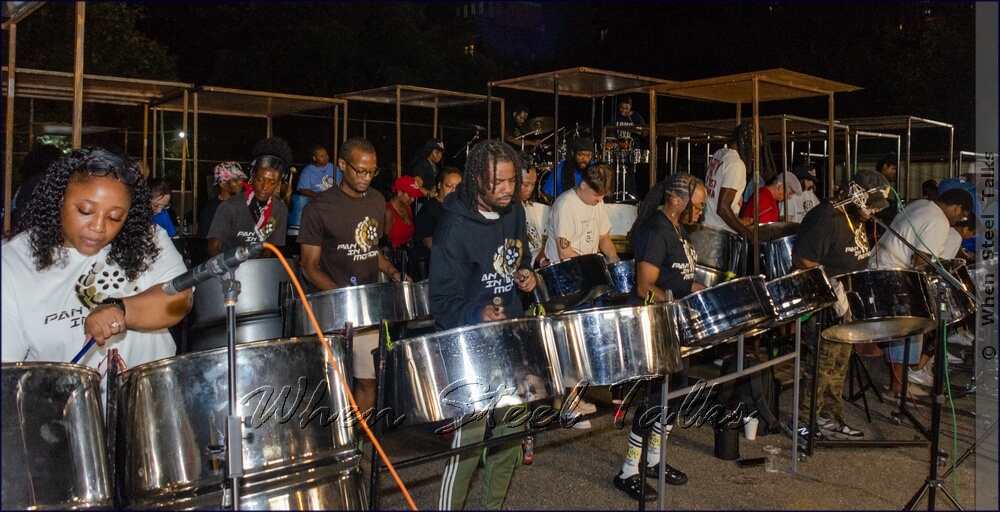 Pan in Motion during their recording session, September 5, 2026