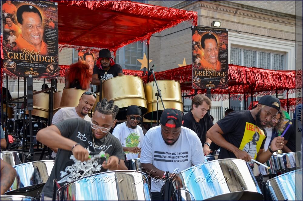 Philadelphia Pan Stars Steel Orchestra during their recording session, September 5, 2026