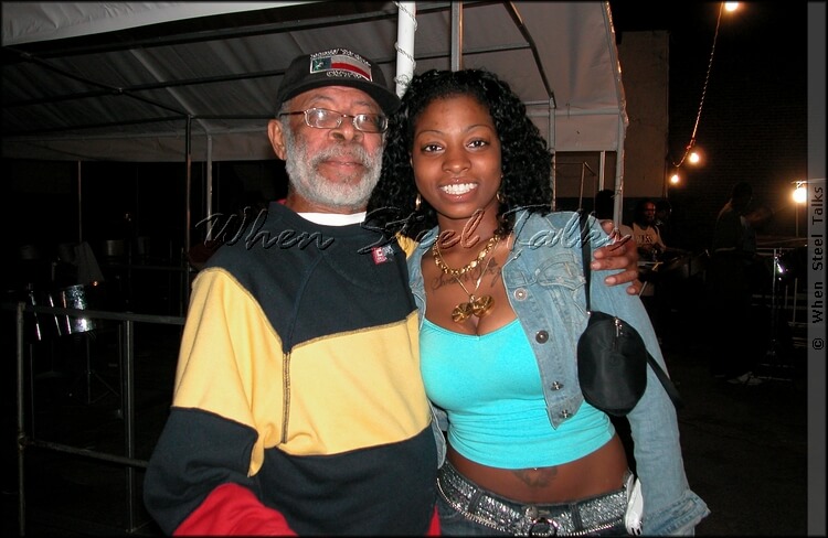 Clive Bradley with Kelvie Joseph