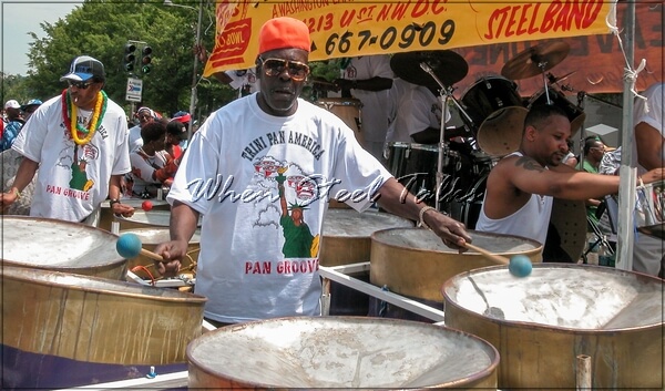 Emmanuel “Jack” Riley on bass at the Washington D.C. carnival