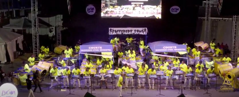 Babonneau Steel Orchestra at the 2023 St. Lucia Panorama