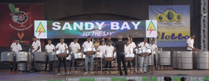 Sandy Bay Secondary School at the 2023 Junior Panorama