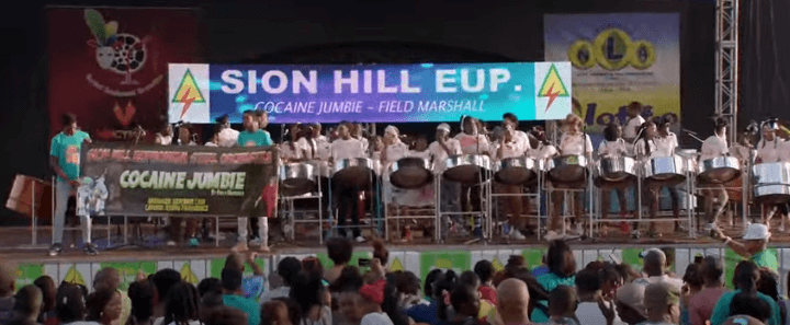 Sion Hill Euphonium Steel Orchestra Juniors at the 2023 Junior Panorama